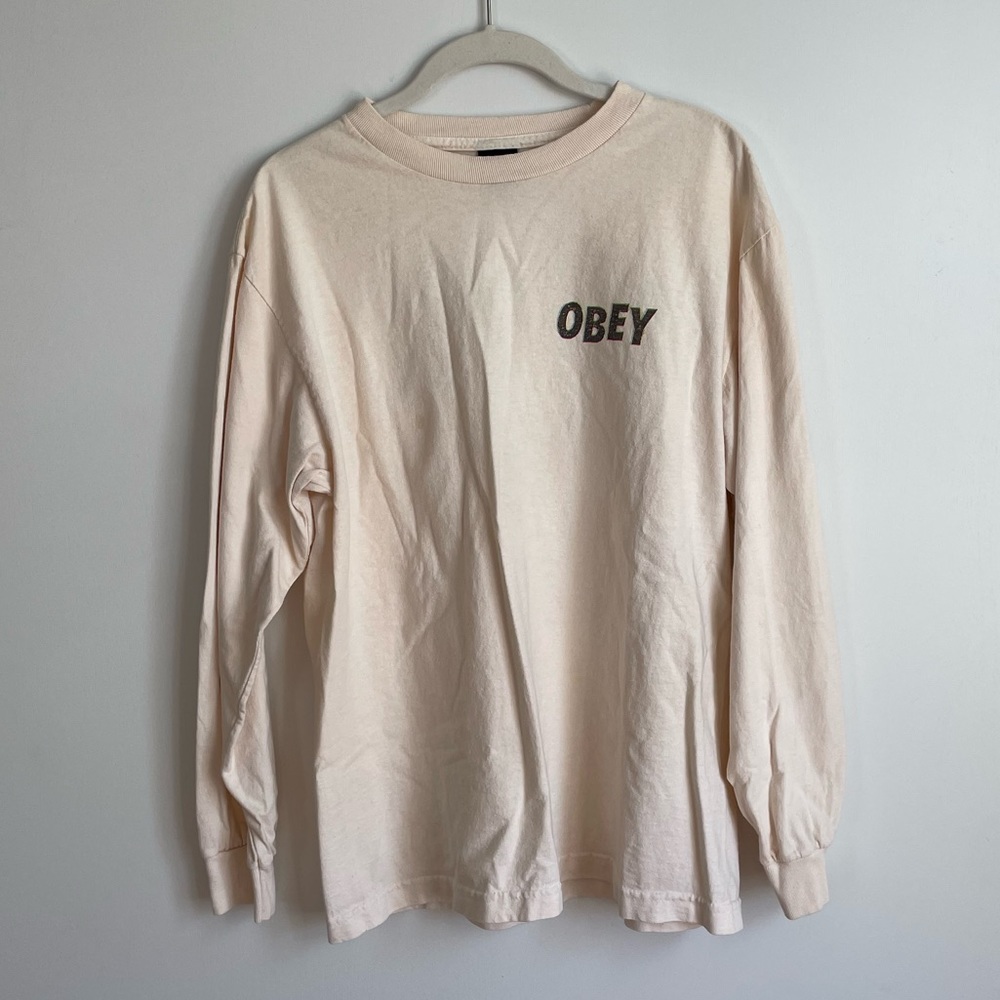 Obey long sleeve shirt